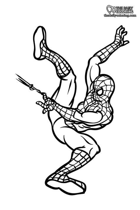 spiderman coloring pages  full hd  daily coloring