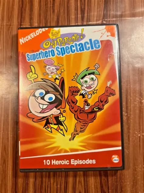 oddparents superhero spectacle dvd nickelodeon  episodes