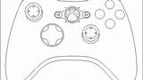Coloring Pages Xbox Controller Ps4 Drawing Getdrawings Getcolorings Printable sketch template