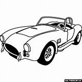 Cobra Shelby Coloring Ac Drawing 1965 Clipart Car Pages Clip Porsche Thecolor Template Online Cars Line Color Choose Board Drawings sketch template