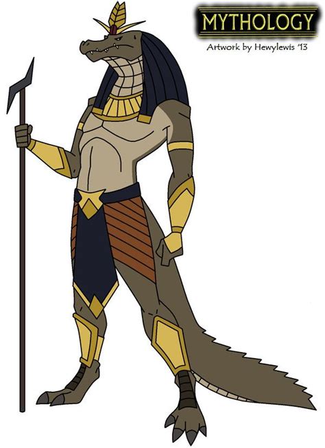 Mythology Sobek By Hewytoonmore With Images Egyptian