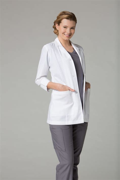 lab coats  womens  sleeve lab coat henry ford health