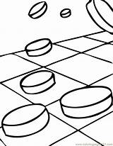 Checkers Coloring Drawing Pages Checkered Flag Game Kids Template Paintingvalley Getcolorings Popular sketch template