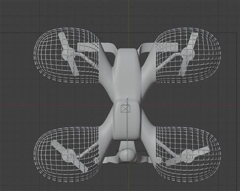 drone sports blender  model turbosquid