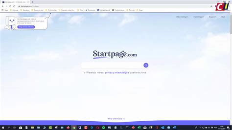 zoekmachine startpage computer idee