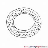 Coloring Bagel Sheets Sheet Title sketch template