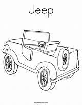 Coloring Jeep Worksheet Jip Template Print Outline Twistynoodle Favorites Login Add Built California Usa Ll Noodle Change sketch template