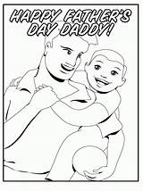 Coloring Son Dad Comments Library Clipart sketch template