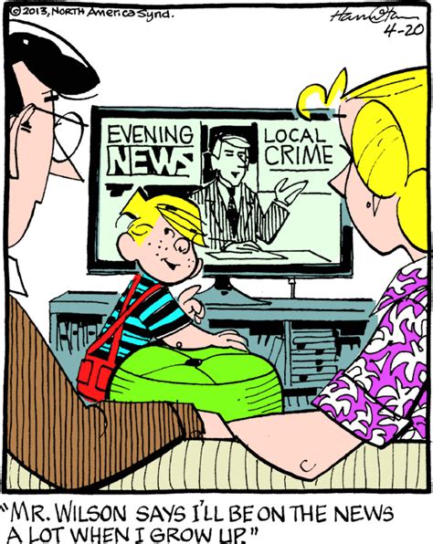 Dennis The Menace Cartoon For Apr 20 2013 Comics Dennis