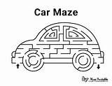 Maze Car Mazes Printable Kids Vehicle Museprintables Printables Activity Worksheets Cars Activities Easy Pdf Puzzles Book Choose Board Preschool sketch template