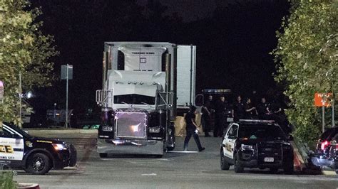 8 found dead in sweltering tractor trailer outside a san antonio