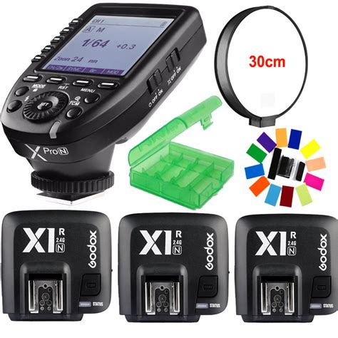 godox xpro n i ttl ii 2 4g x system wireless control remote trigger