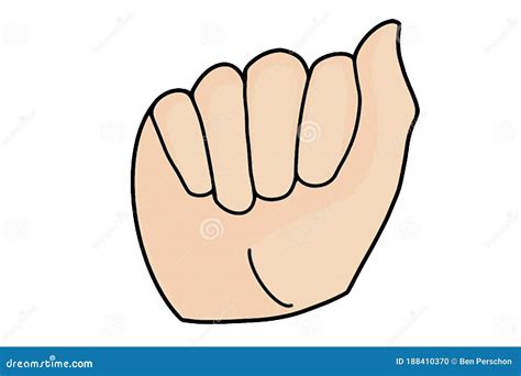 asl  hand shape sign language stock photography cartoondealercom