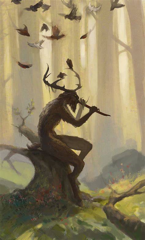 faun  lsett forest creatures magical creatures fantasy creatures fantasy magic fantasy
