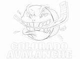 Coloring Pages Chicago Bay Printable Tampa Louis Avalanche St Colorado Hockey Blues Nhl Color Lightning Sheets Winnipeg Blackhawks Penguins Tennessee sketch template