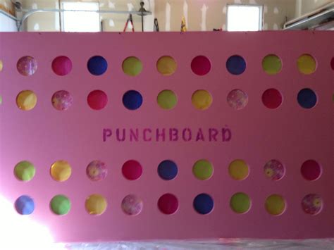 birthday wooden punch board kids party punch board birthday