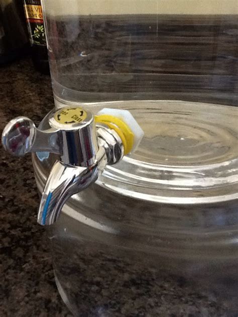 fix  leaking glass water dispenser karins kottage