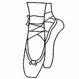 Jordan Ballet Slippers Clipartmag Drawing Shoe Clipart Coloring sketch template