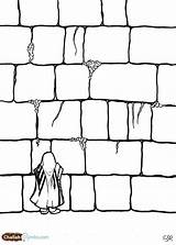 Tisha Wall Yom ציעה Yerushalayim Hebreo Alefato Bav Menorah ירושלים Páginas להדפסה Jerusalem sketch template