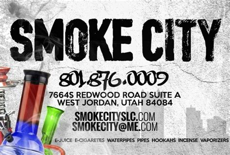 Smoke City 7664 Redwood Road A West Jordan Ut
