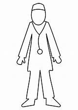Doctor Coloring Pages Large sketch template