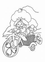 Coloring Strawberry Shortcake Pages Vintage Berrykins Printable Print Popular Library Clipart sketch template