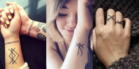 20 Rune Tattoos For Women Using The Viking Elder Futhark That Have Deep