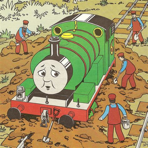 Percy Runs Away Magazine Story Thomas The Tank Engine