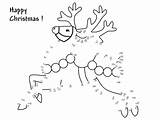 Dot Christmas Pages Coloring Printables Printable Dots Everfreecoloring Print Connect Kids sketch template
