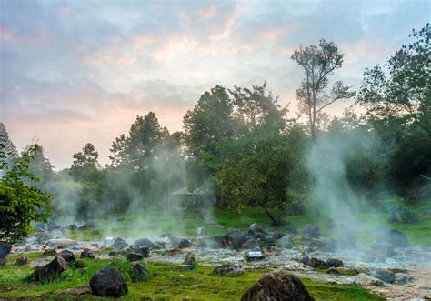 Chae Son National Park Lampang Tourist Destination Thailand