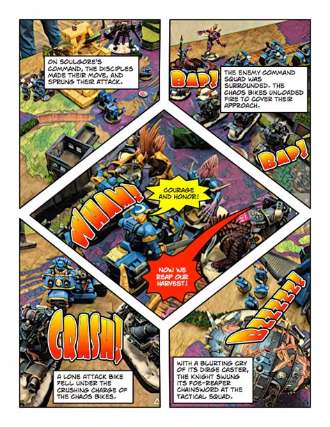 warhammer 40k comic report disciples of twilight vs ultramarines