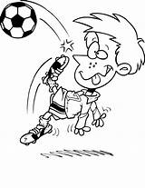 Soccer Coloring Kids Pages Printables Football Printable Player Fun Playground Equipment Color Clipart Playing Print Cartoon Boy Ball Getcoloringpages Bestcoloringpagesforkids sketch template