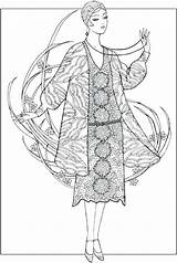 Coloring Pages Jazz Getdrawings Fashion sketch template