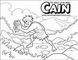 Cain sketch template