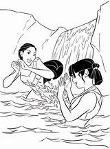Pocahontas Coloring Pages Nakoma Disney Walt Characters Fanpop sketch template
