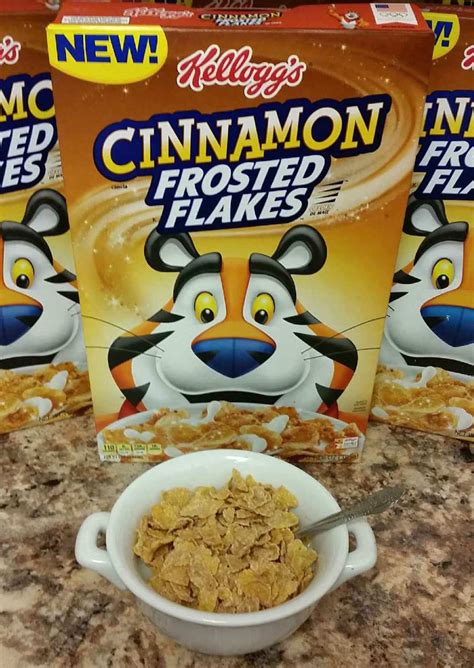 review  cinnamon frosted flakes tonythetiger letyourgreatout