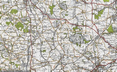 maps   pits trail derbyshire francis frith