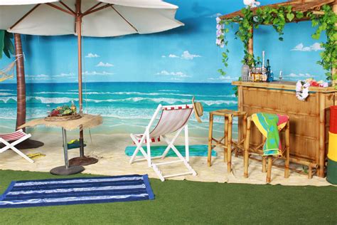 beach theme  prop hire lifeguard  seaside themes