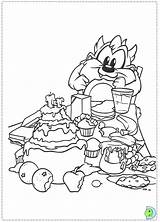 Coloring Dinokids Taz Baby Pages Looney Tunes Printable Close sketch template