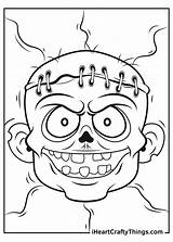 Zombie Highlight Scarier Neutral Smiling sketch template