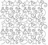 Swirls Stars Quilting Star Panto Patterns Designs Pantographs Motion Thequiltersquilter Au Digital Quilt Purchased Also Part Longarm Set May E2e sketch template