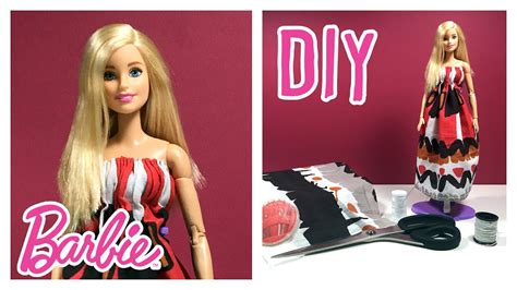 Diy How To Make Barbie Doll Clothes Making Barbie