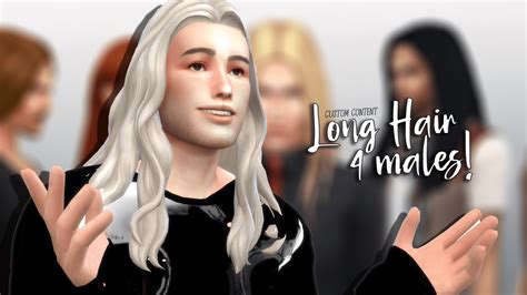 long male hair sims  cc  hairstyles ideas