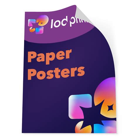lod print paper poster