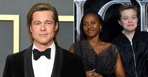 brad pitt ‘skipped baftas to be with daughters after their surgery