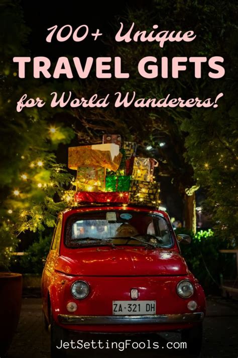 unique travel gifts  world wanderers jetsetting fools