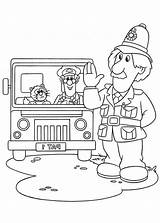 Postman Pat Coloring Pages Comments sketch template