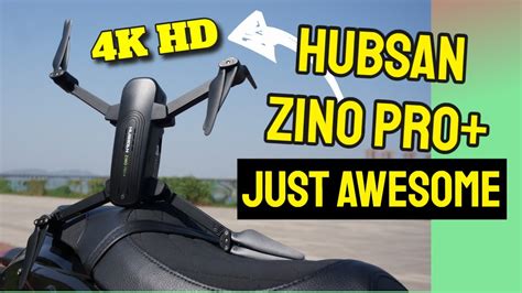 hubsan zino pro  aerial filming drone complete review youtube