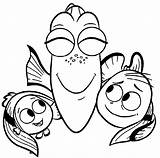 Coloring Dory Finding Pages Nemo Printable Wecoloringpage sketch template