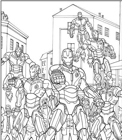 updated  avengers coloring pages september